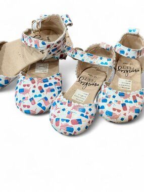Monkey Feet Patriotic Toddler Shoes
